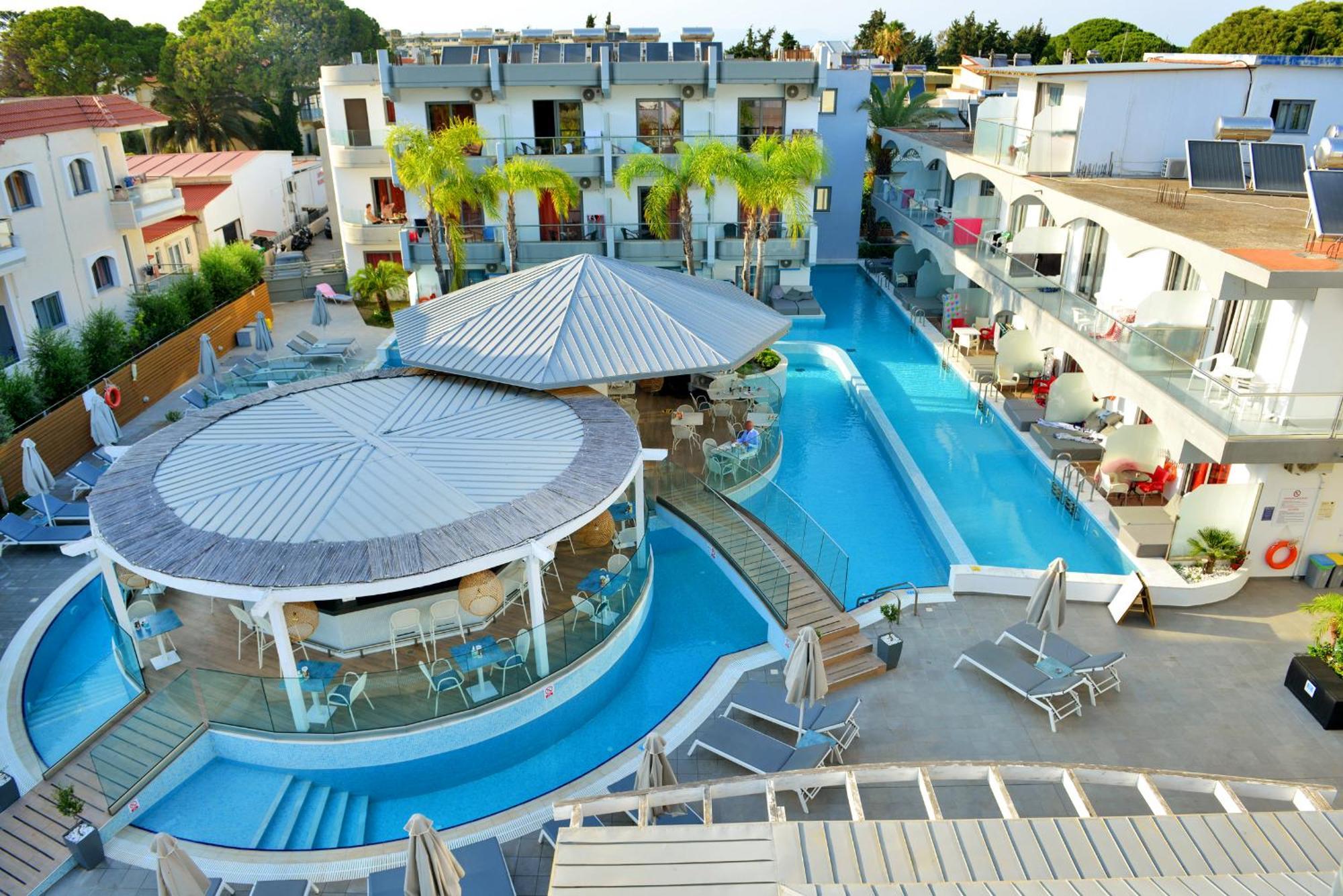 Katia Hotel Ialysos  Luaran gambar